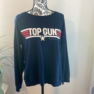 Forever 21 Top Gun Crew Neck